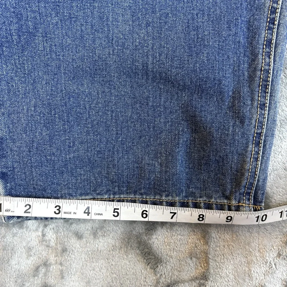 10NE Chaser Womens Jeans High Rise‎ Straight Leg Denim Blue Cotton Retro Large